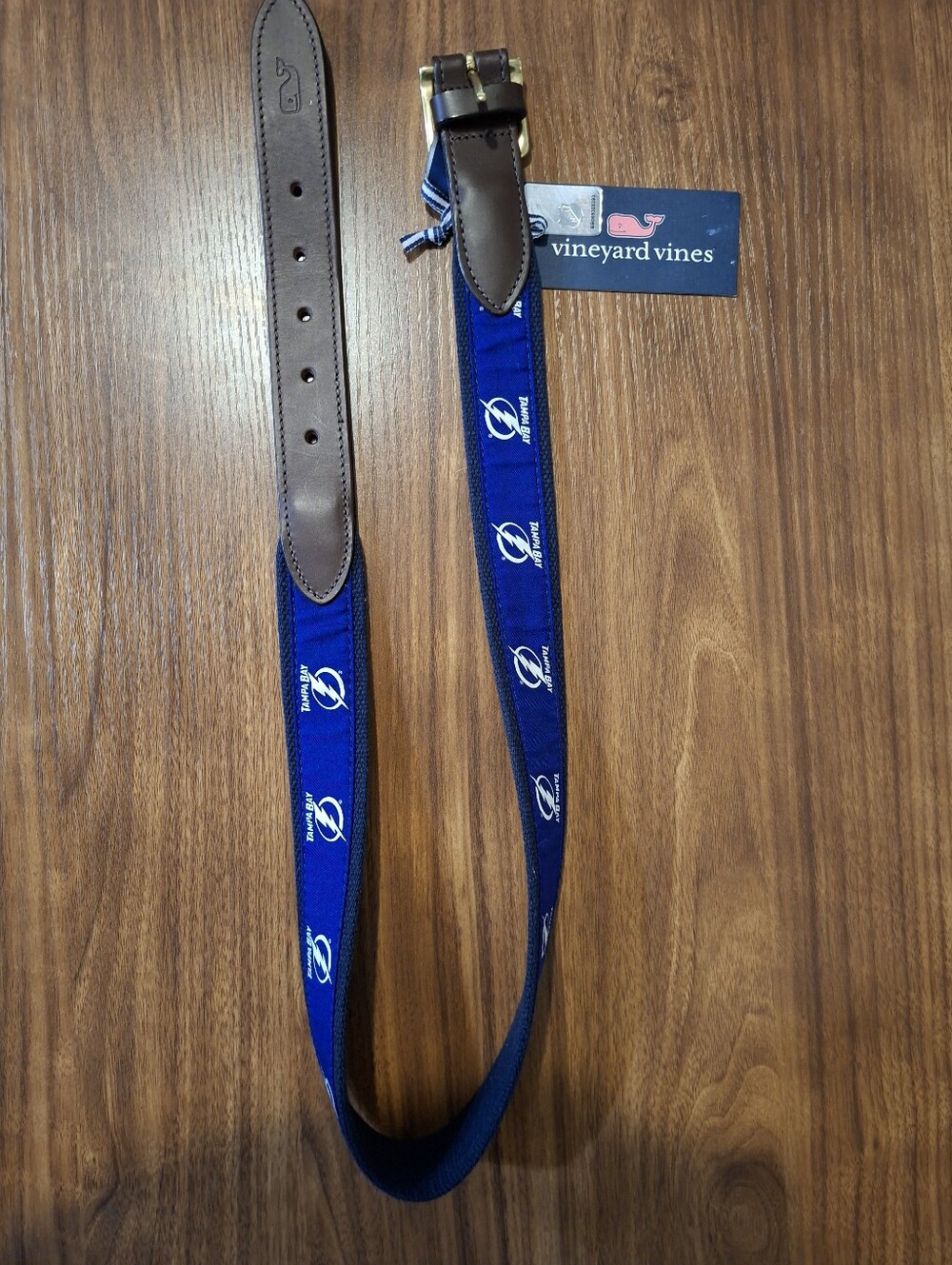 Vineyard Vines Tampa Bay Lightning Belt